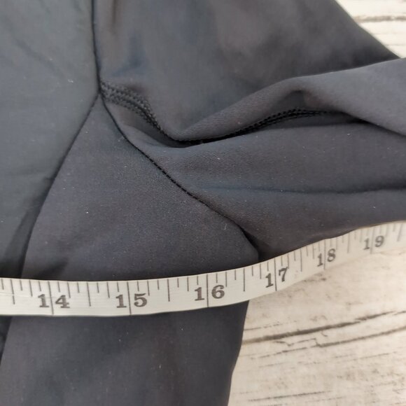 Lululemon Black Hooded Softshell Jacket Women Lightweight Activewear Size 17" - Picture 4 of 7